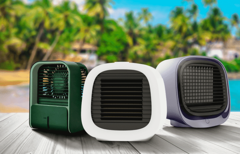 Compact and Powerful Portable Evaporative Cooler for Instant Cooling