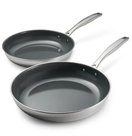 Professional TITUM Frying Pan Set with Reinforced Nonstick