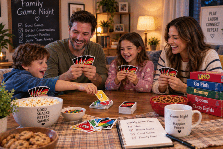 Family Game Night Ideas: Building a Weekly Tradition